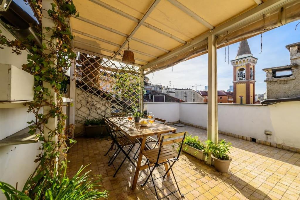 Apartamento Buenos Aires' Nest - 10 Minutes From Duomo With Terrace Milán Exterior foto